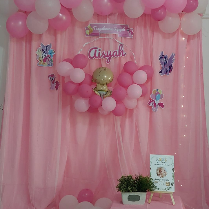 Bens Farm - Paket Dekorasi Aqiqah Silver