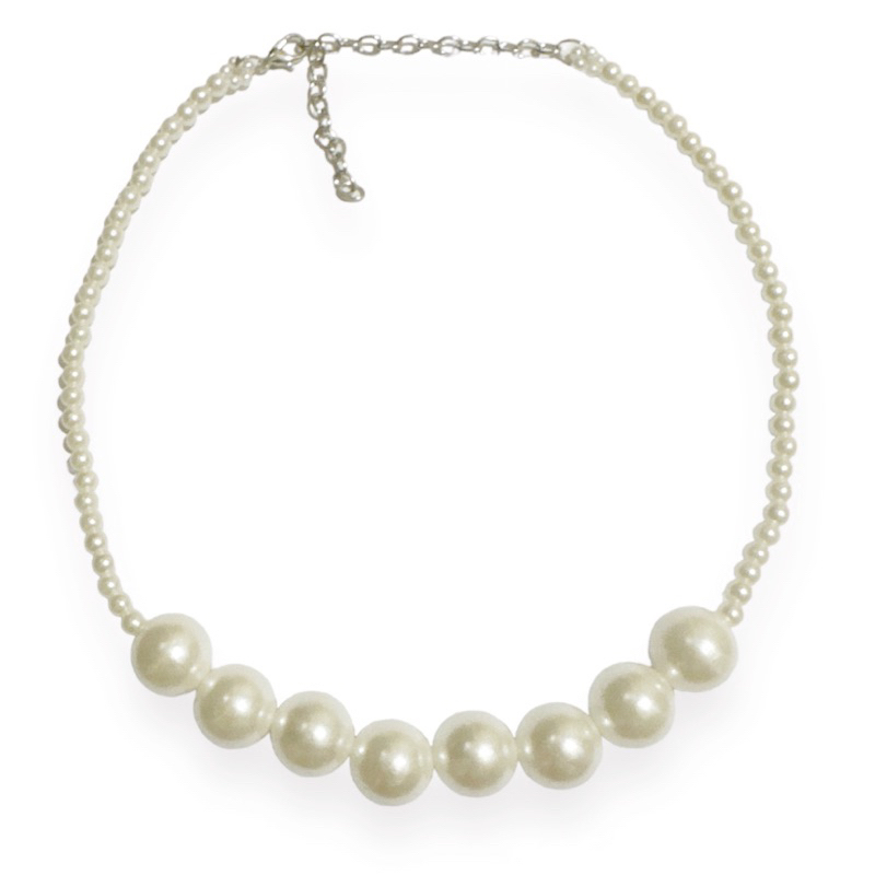 Cory Pearl Necklace Kalung Mutiara Kombinasi Korea Korean Pearls