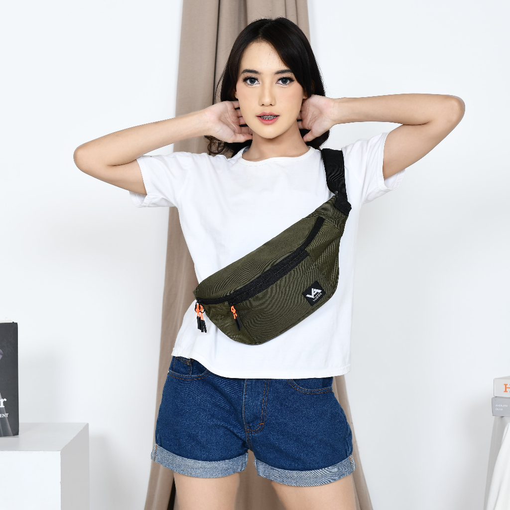 Waistbags Tas Pinggang Pria Wanita Tas Selempang Murah Bisa Cod - Vaccil Rasi