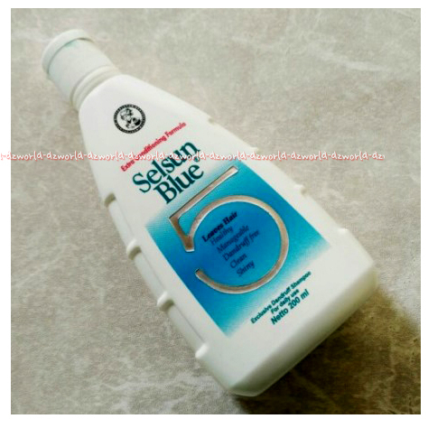 Selsun Blue 5 Biru 200ml Shampoo Ketombe Selsan Blu Putih 200 ml Sampoo Untuk Rambut Berketombe Gatal Parah