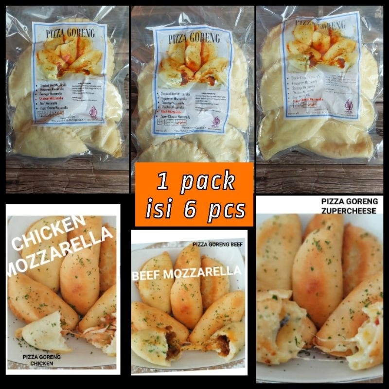 

PIZZA GORENG FROZEN ISI 6 PCS