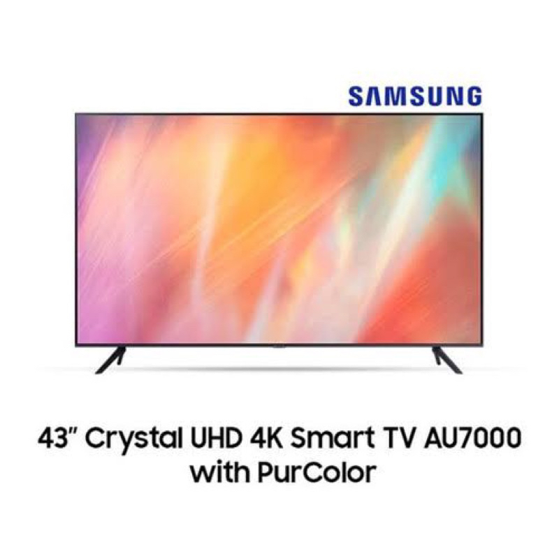 SAMSUNG LED SMART TV 43 INCH 43AU7000