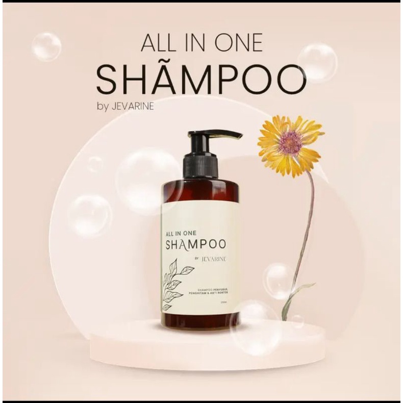 All In One Shampoo By Jevarine - All In One Jevarine Shampo Perawatan Rambut Anti Rontok