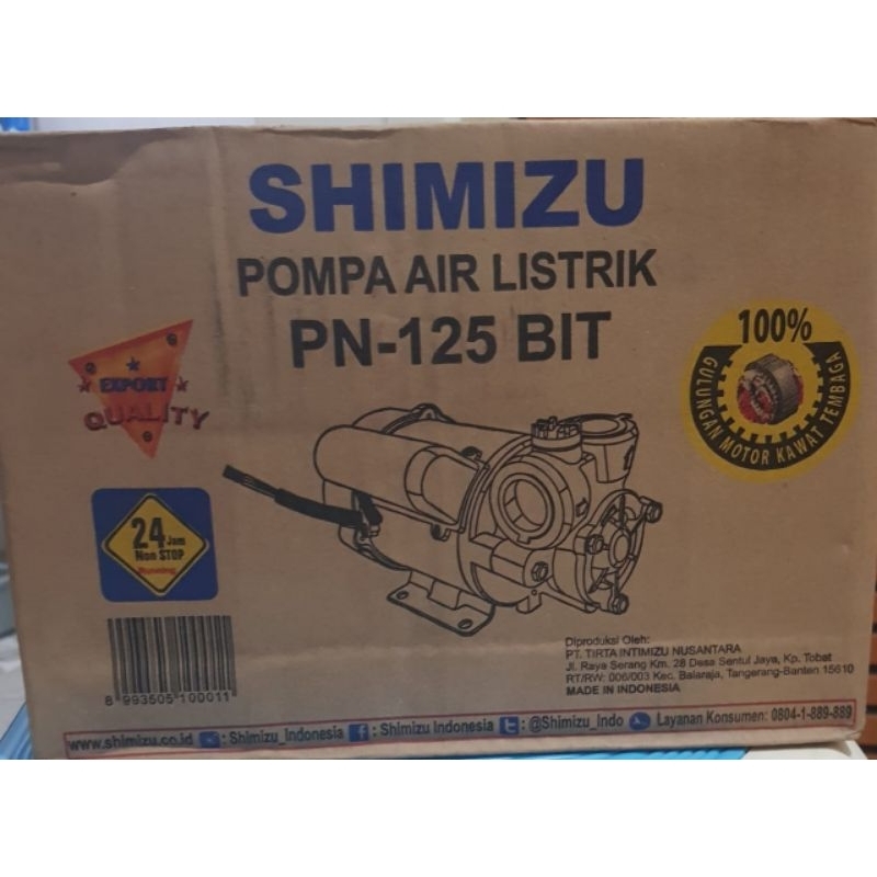 Pompa Air Shimizu PN 125 BIT