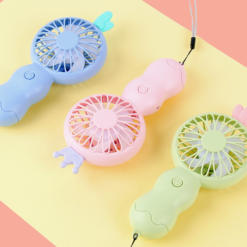 Kipas Angin Mini Portable 600Mah Mini Fan Angin Super Micro USB Kipas Portabel multifungs Mini Fan Cute Portable Kipas Mini Angin Portable USB Fan Adjustable Handheld for Travel Office Room Handy Fan Mini Warna Warni