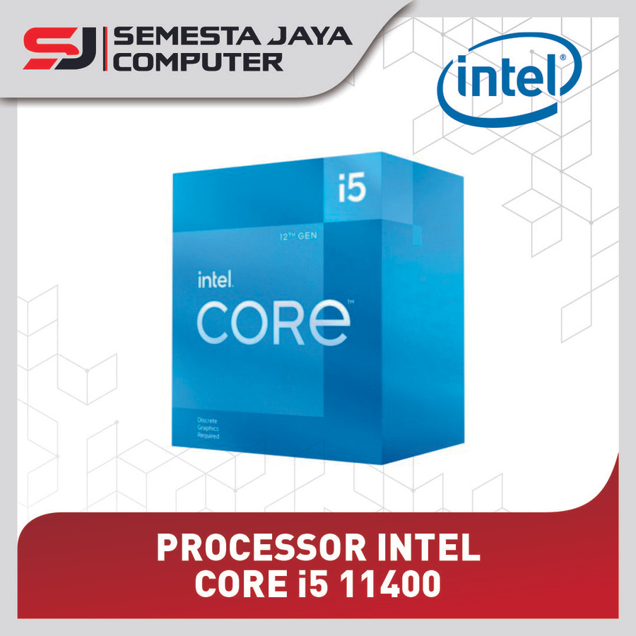 Processor Intel Core i5 11400 2.6GHz 6 Core 12 Threads Rocket Lake