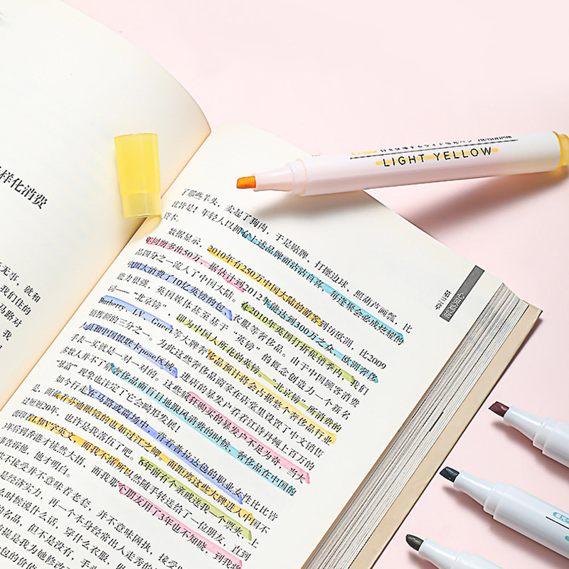 

mdn Resun Natural Colors Highlighter Set 6Pc [Creativ]