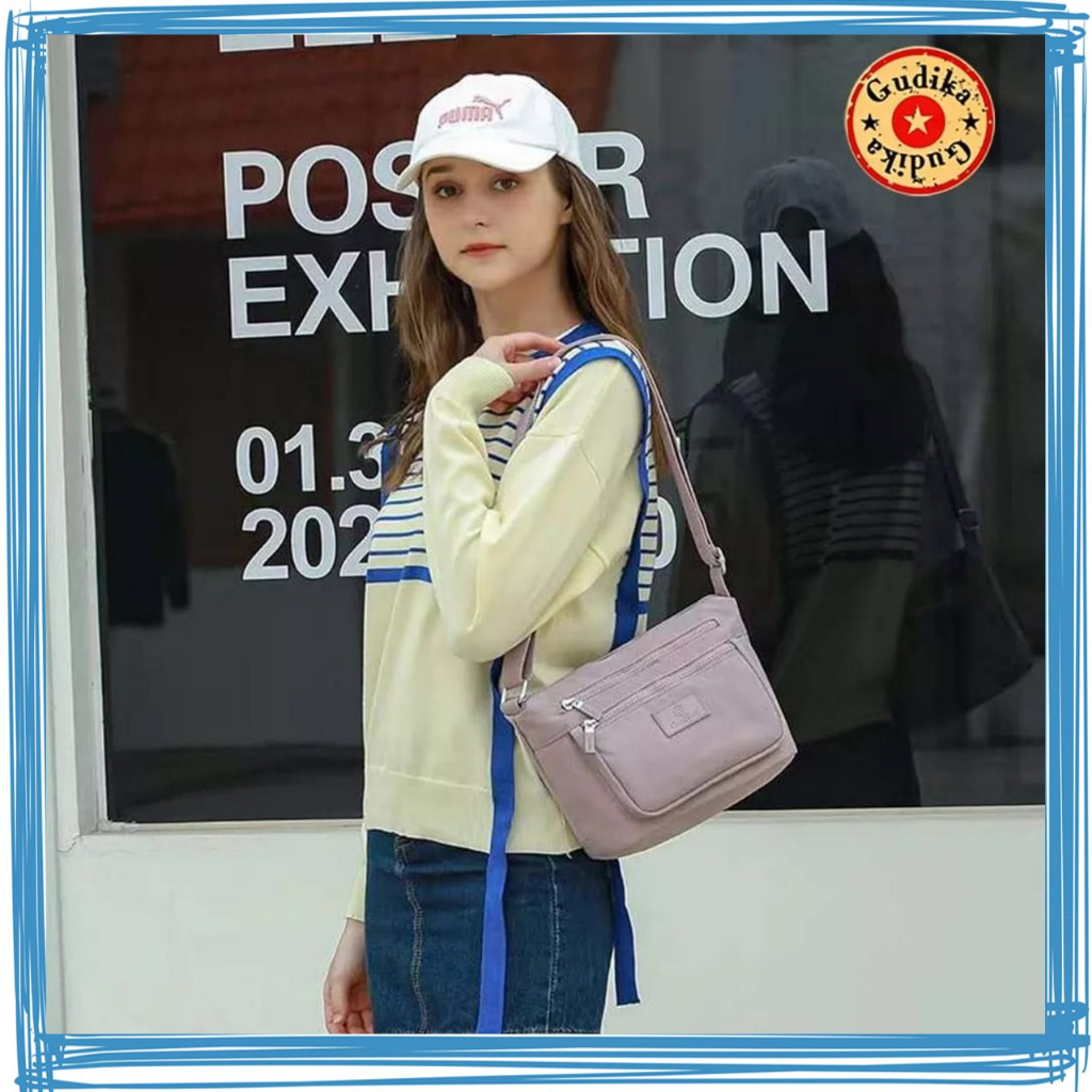 Tas Selempang GUDIKA Wanita 5302 Import Original Model Terbaru GUDIKA tas Selempang Kekinian Tas Selempang Serbaguna Warna  Pastel