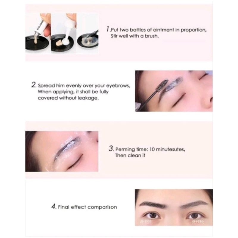 TINT EYELASH &amp; EYEBROW 2in1 Tint Lash Lift Lash Tint Eyelash Black brow lamination pengitam bulu mata penghitam alis. pekat tahan lama henna hena sulam alis