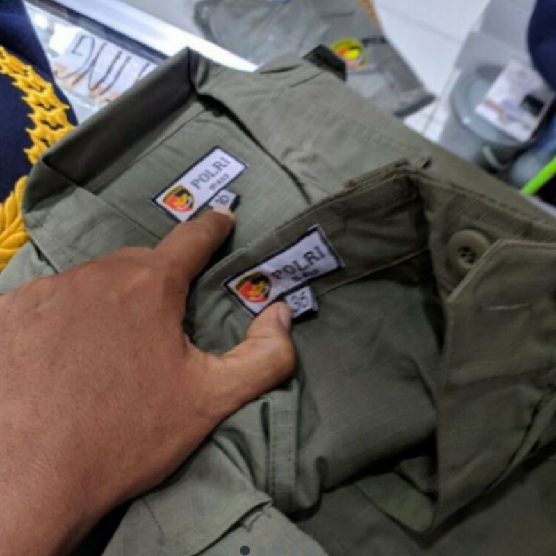 Baju PDL BRIMOB JATAH - BAJU PDL POL PP BRIMOB
