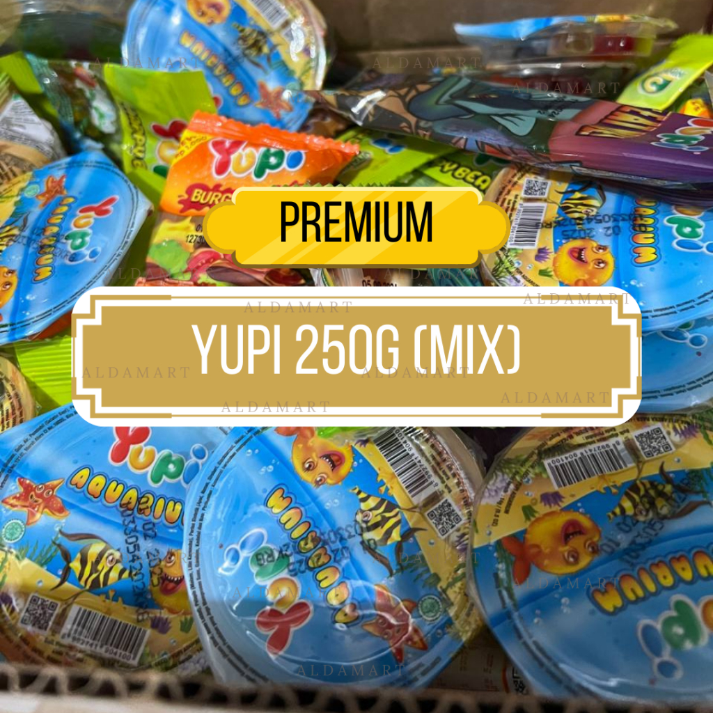 Permen Yupi Kiloan Campur Premium 250g