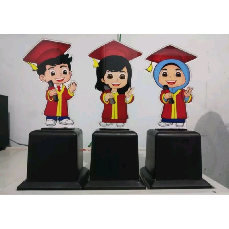 

Piala Akrilik Custom / vendel akrilik / piala wisuda / vendel wisuda