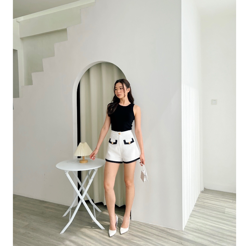 [ Marveile ] Vili Short Pants / Korean Pants Wanita