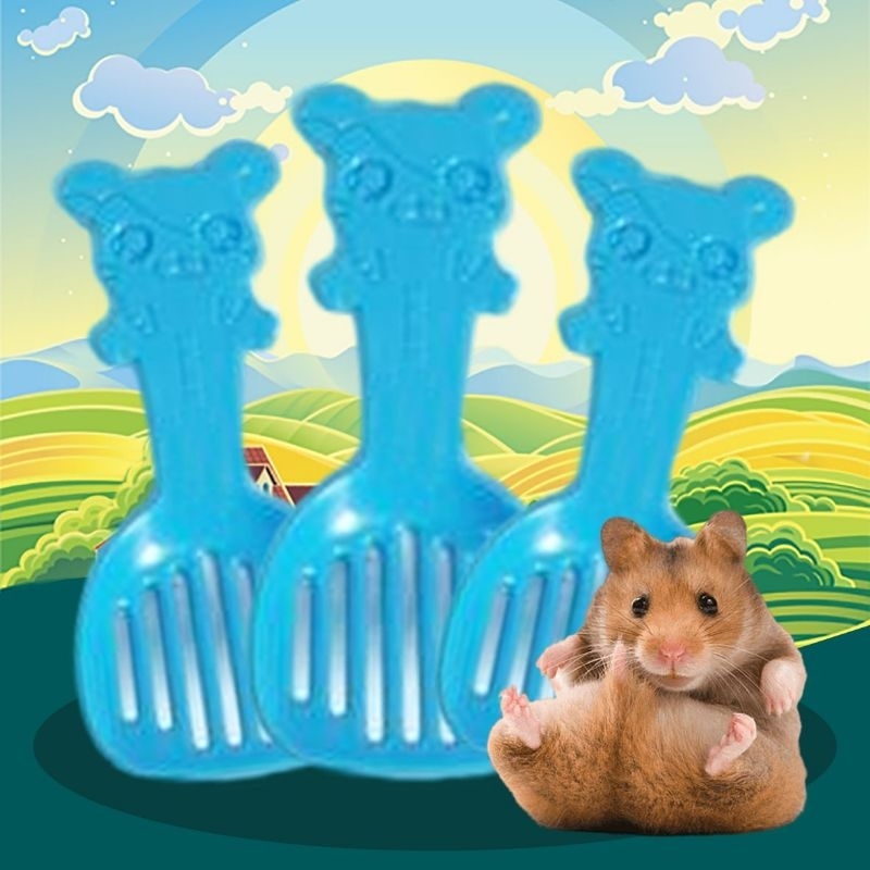 SENDOK HAMSTER - Sendok Takar Makanan Hamster Serok Pasir Wangi Hamster Sekop Hamster Serok Hamster