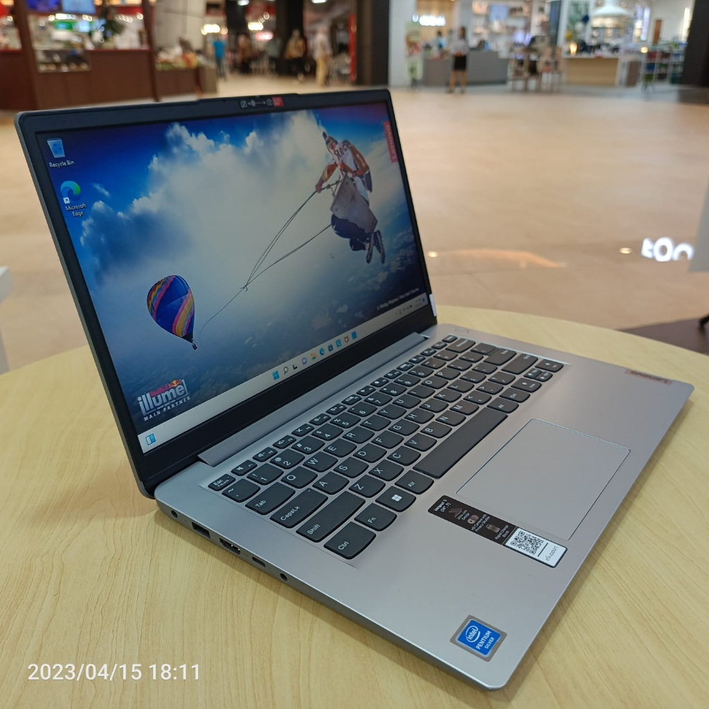 LAPTOP MURAH LENOVO IDEAPAD SLIM 1 15 AMD ATHLON 3050E RAM 12GB SSD 512GB RADEON VEGA 3 HD WINDOWS 11 ORIGINAL