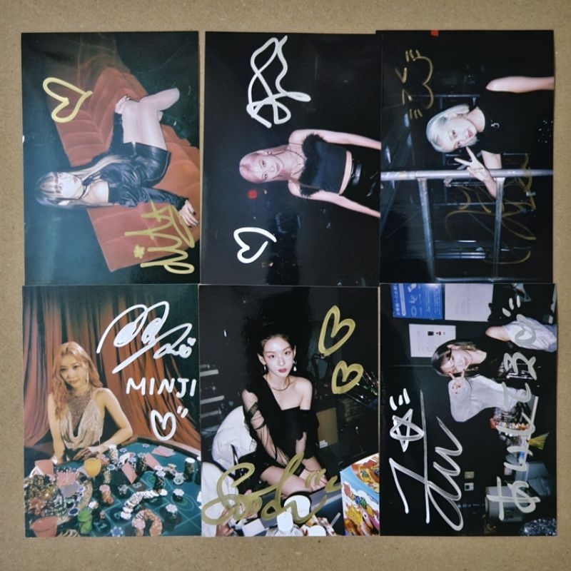 [READY STOCK] Secret Number LIKE IT LIKE IT Autographed Bromide (Signed Photo, Bukan Photocard) Dita