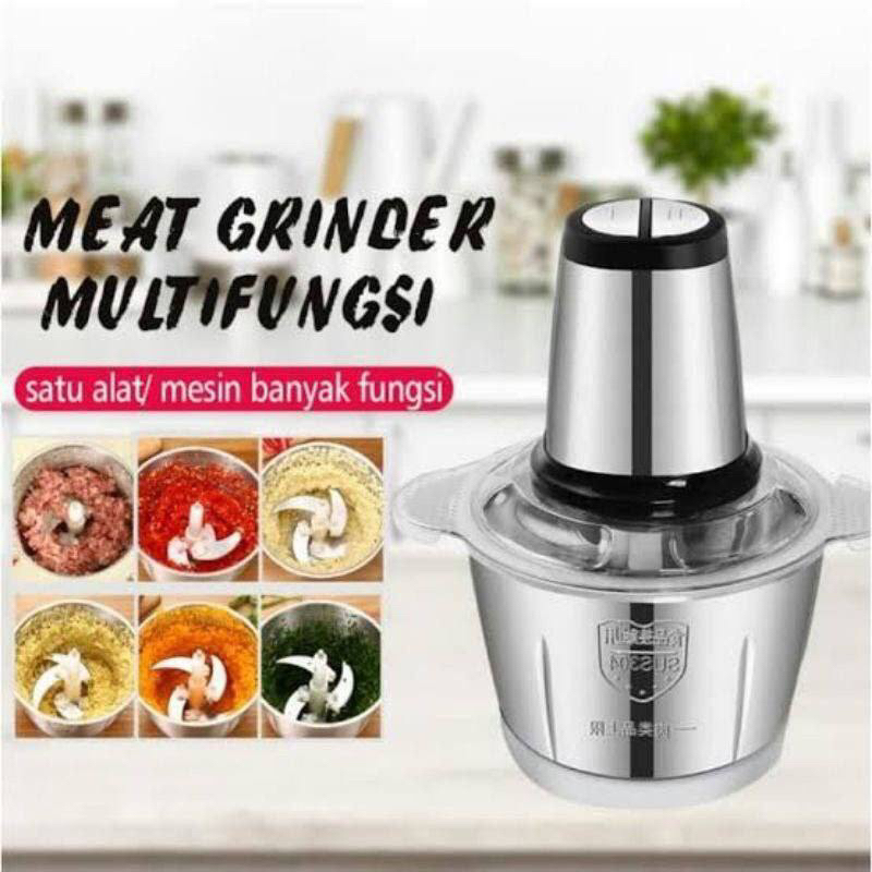 COD- Chopper Stainlees / Blender Daging / Blender Cabe / Blender Bumbu lainnya