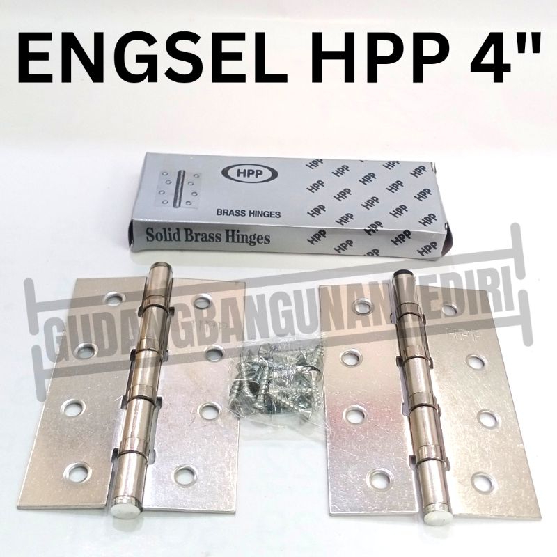 [12 pasang] engsel HPP 4&quot; inch per lusin 12 pasang