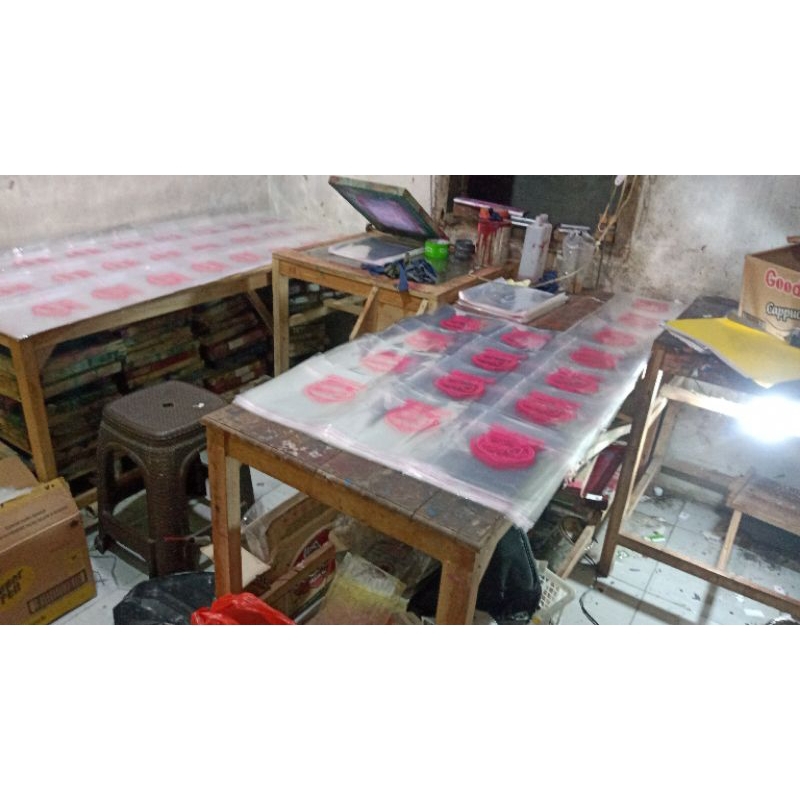 sablon plastik opp 13x14