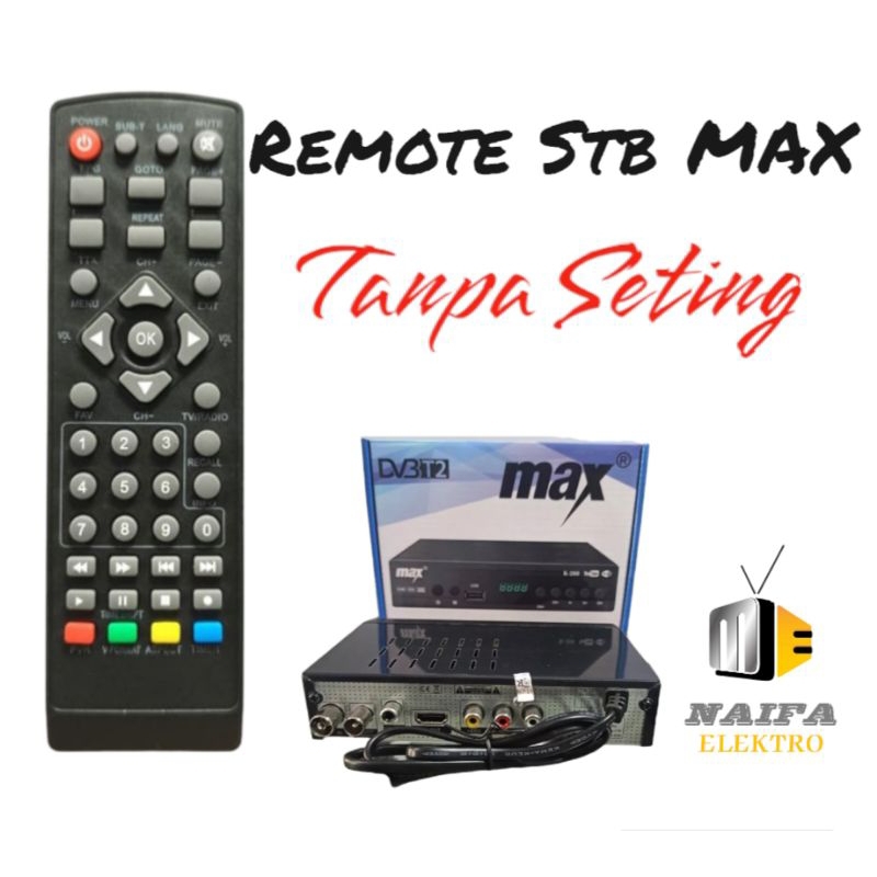 Remot set top box Max/Remote Stb max dvbT2