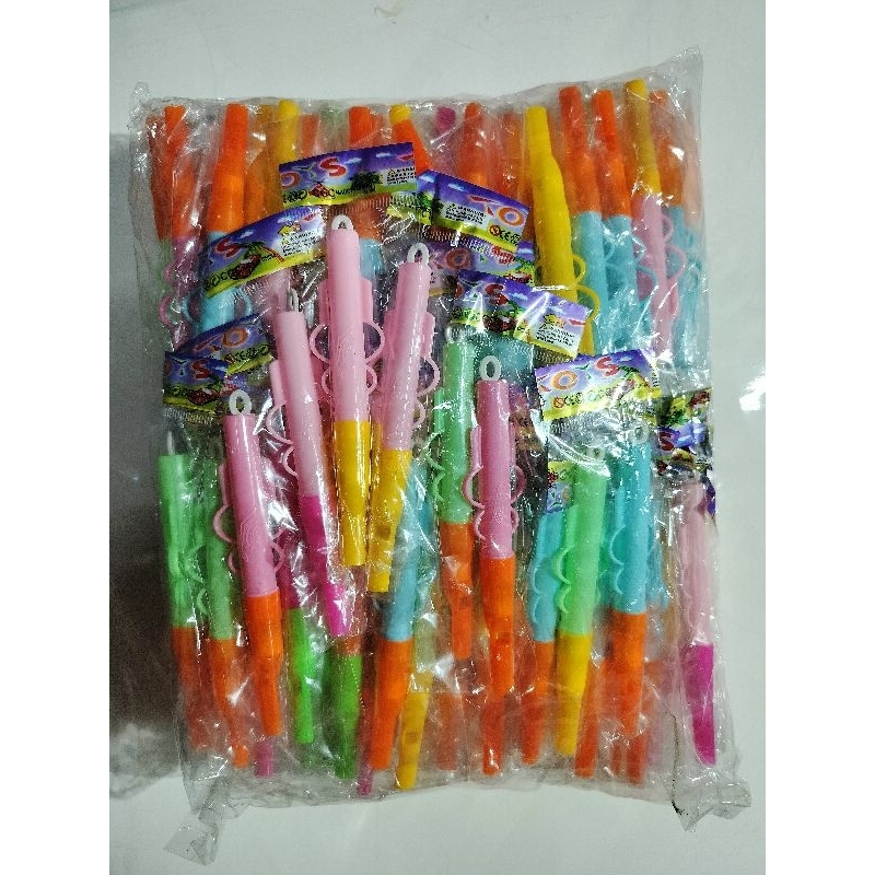 Suling Plastik Tarik isi 20 pcs