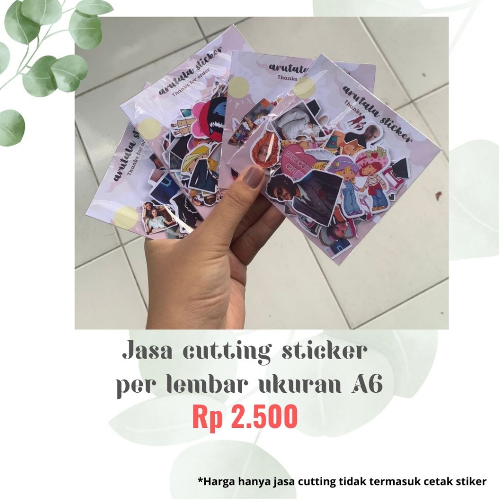 

JASA CUTTING STICKER UKURAN A6