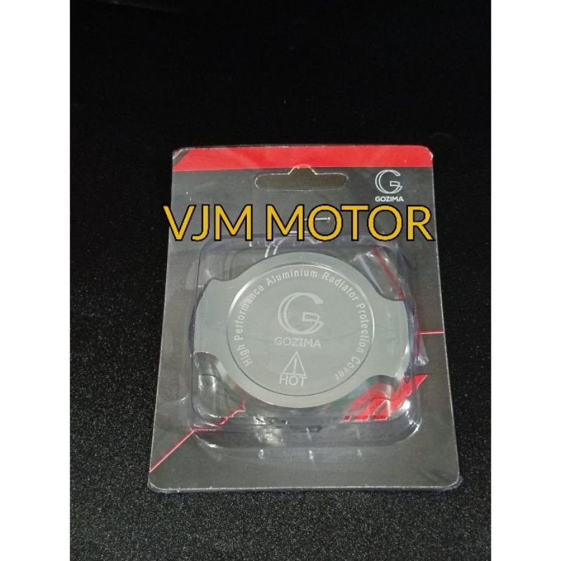 Cover Cap Tutup Radiator Model ARM by Gozima Allumium CNC universal anti karatan Universal motor