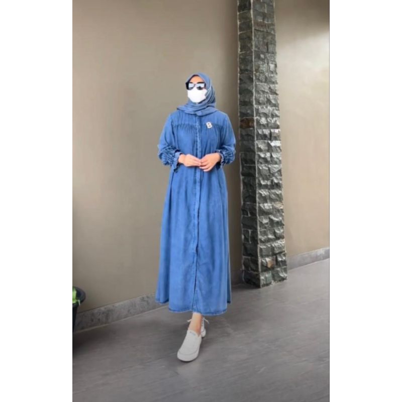 Midi dress Matt jeans wash import