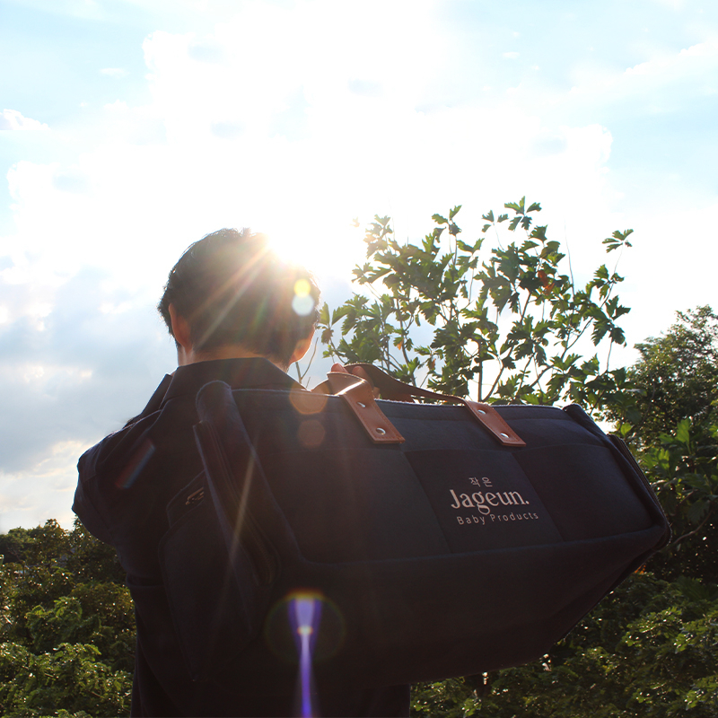 JAGEUN Premium Felt Diaper Caddy Bag + Tutup| Tas Popok Peralatan Bayi