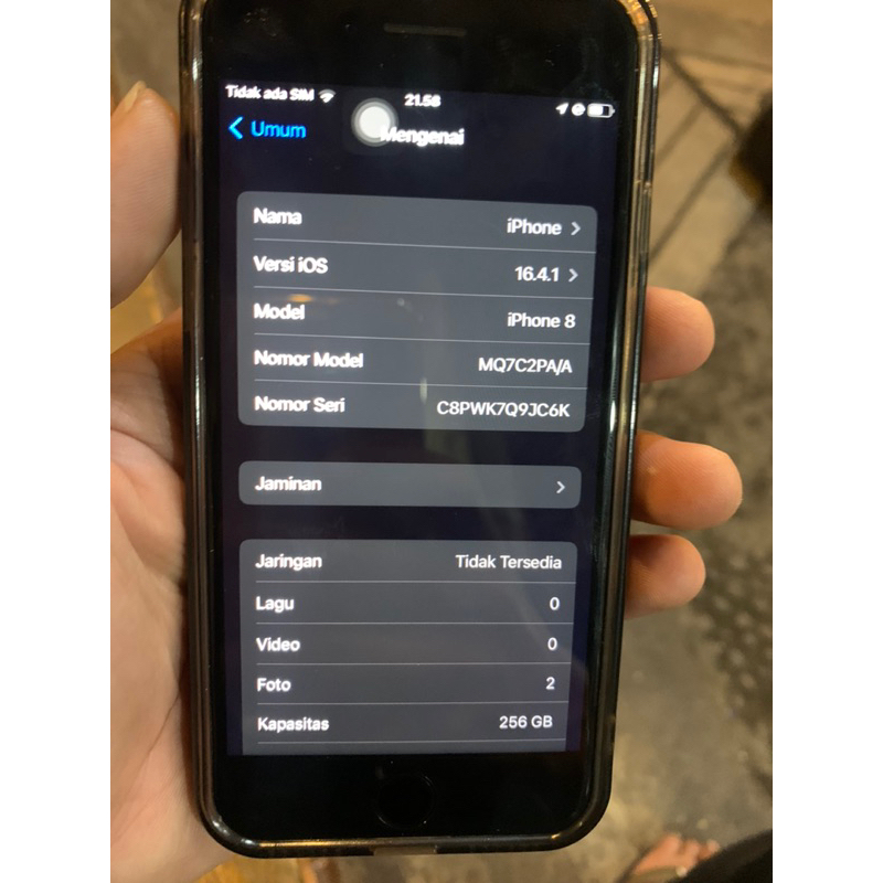 IPHONE 8 256GB EX IBOX