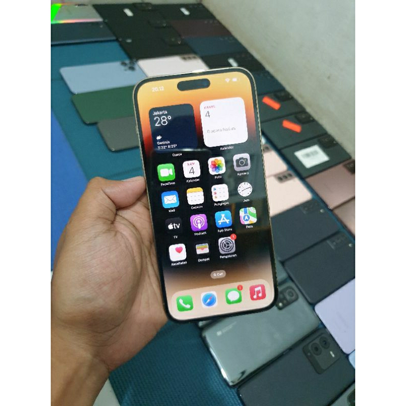 Handphone Hp Iphone 14 Pro Max 128gb Ex Ibox Resmi Second Seken Bekas Murah