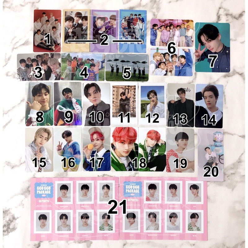 Enhypen Jay Sunghoon Jake Jungwon Ni-Ki Group Unit Photocard - Dimension Dilemma Answer Manifesto Da