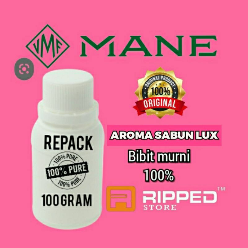 (100 ML) BIBIT PARFUM MURNI LIDO AROMA SABUN LUX BY MANE ORIGINAL