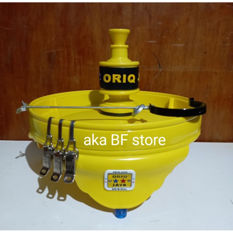 tebok sangkar burung Lovebird oriq jaya klem koper oriq jaya dan kaki karet