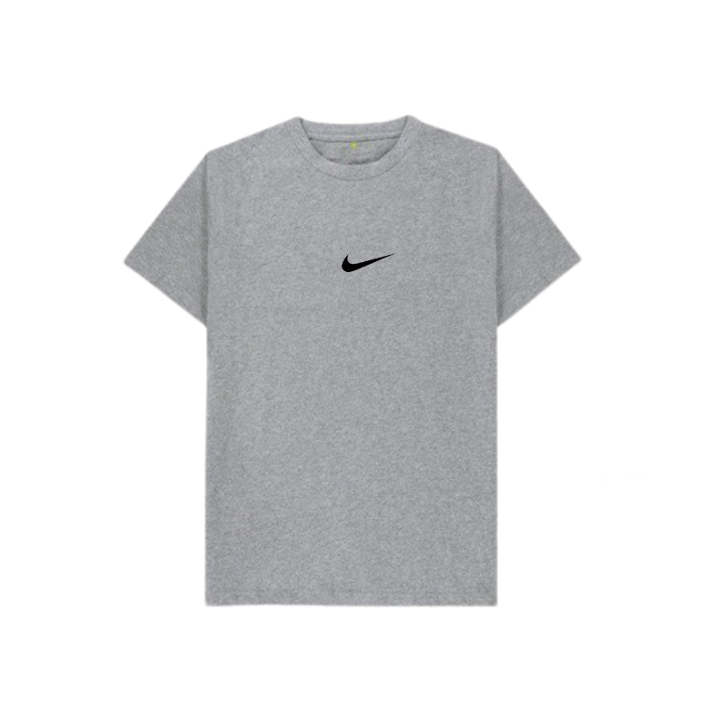 BAJU KAOS DISTRO NIKE BASIC LOGO HITAM PREMIUM