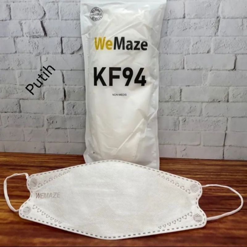 Masker KF94 4ply WeMaze by We Mask earloop Original embos WeMaze, Harga 10pcs/pack