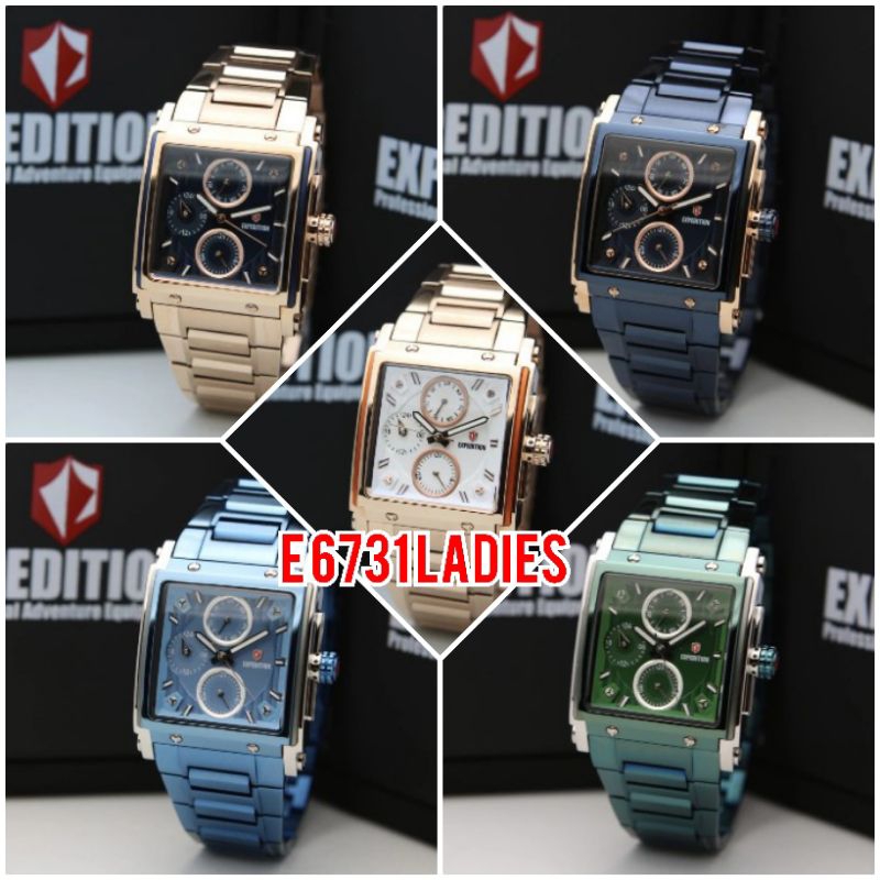 JAMTANGAN EXPEDITION WANITA E6731 / E 6731 LADIES ORIGINAL