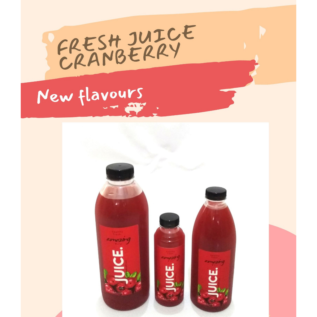 

Fresh Healthy Juice Cranberry Jus Buah Kranberi