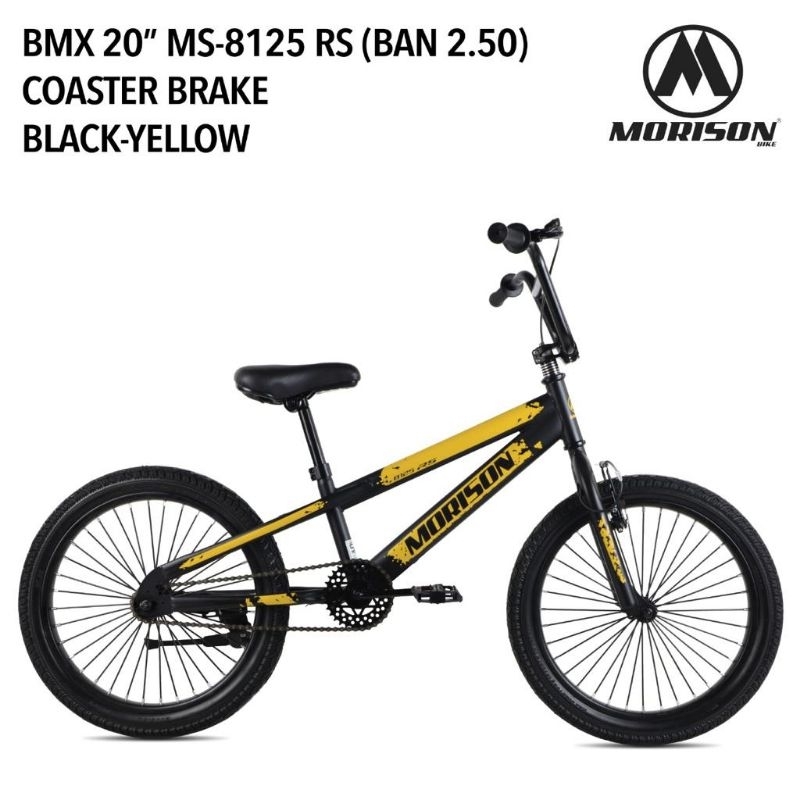 SEPEDA BMX 20 inch 8125 RS 2.5 TERPEDO & 8125 MX 3.0 ( 20 INCH ) MORISON