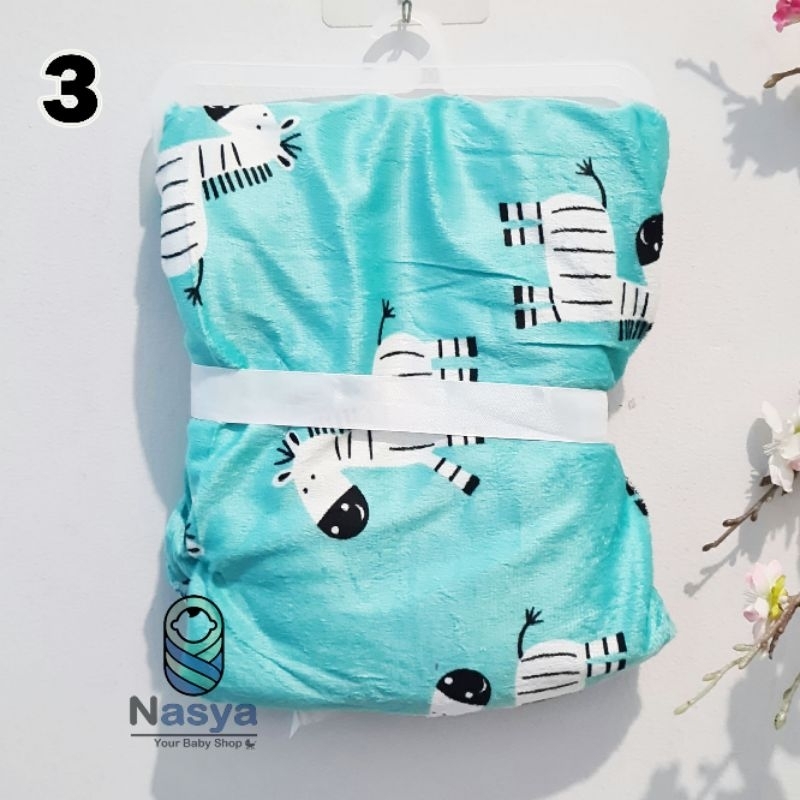 [R-021] Selimut Bayi Carter's double fleece blanket/selimut baby boy &amp; girl