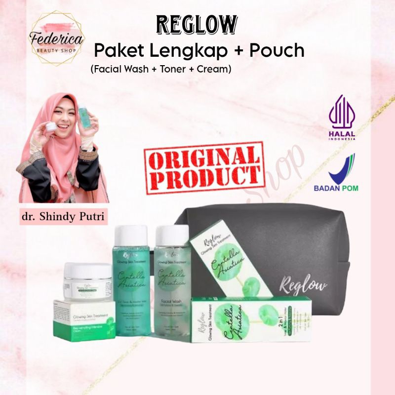 [ORIGINAL] Reglow Glowing Skin Treatment Paket by dr Shindy