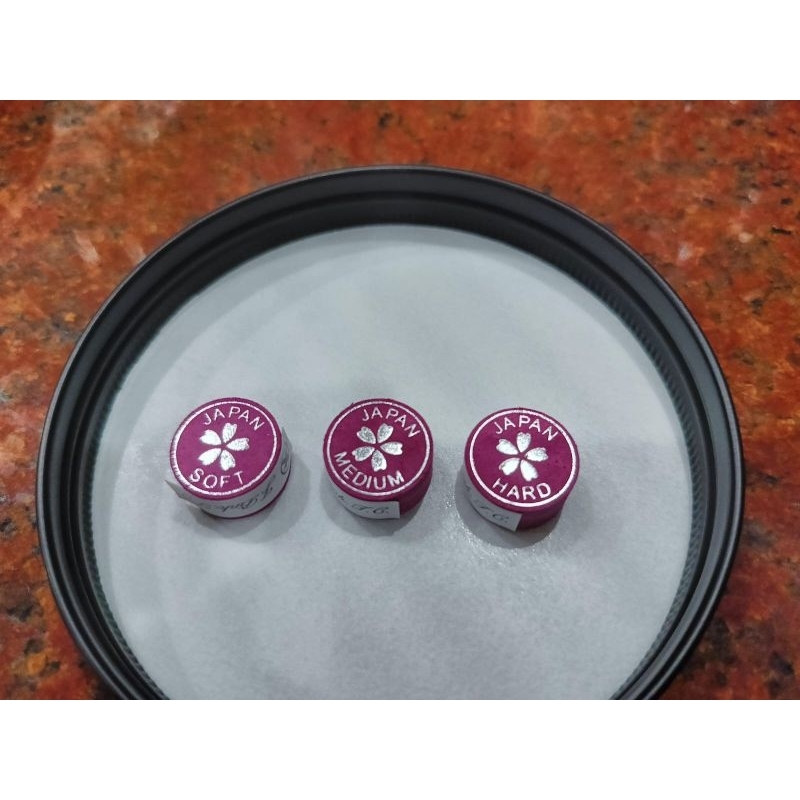 Sakura cue tips Japan by Mr.Moori tip biliar