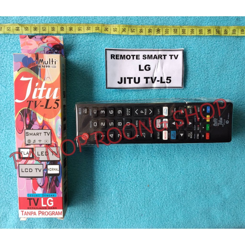 REMOTE SMART TV LG JITU TV-L5
