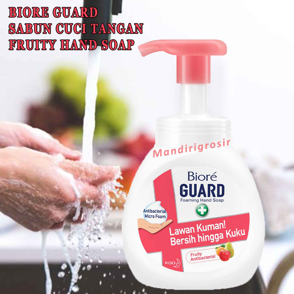 Sabun cuci tangan* Biore Guard* Fruty* 250ml