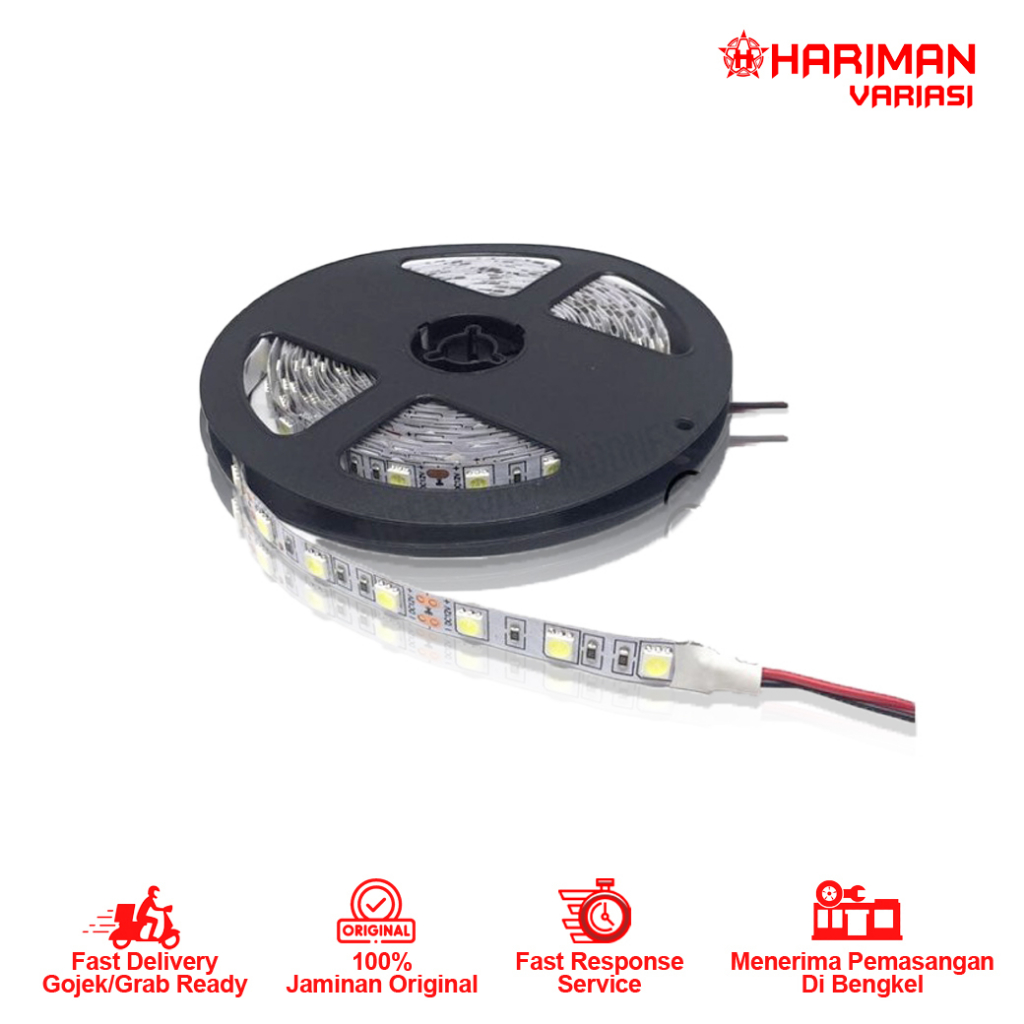 LED STRIP LAMPU ROLL 5 METER 12V