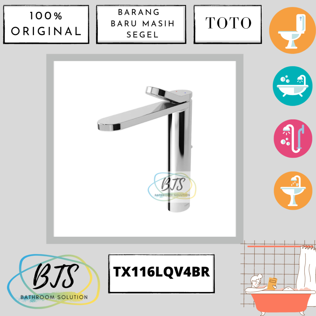 Kran wastafel TOTO TX116LQV4BR / TX 116 LQV4BR / TX116 LQV4BR / TX116LQV4BR / TX116LQV 4BR