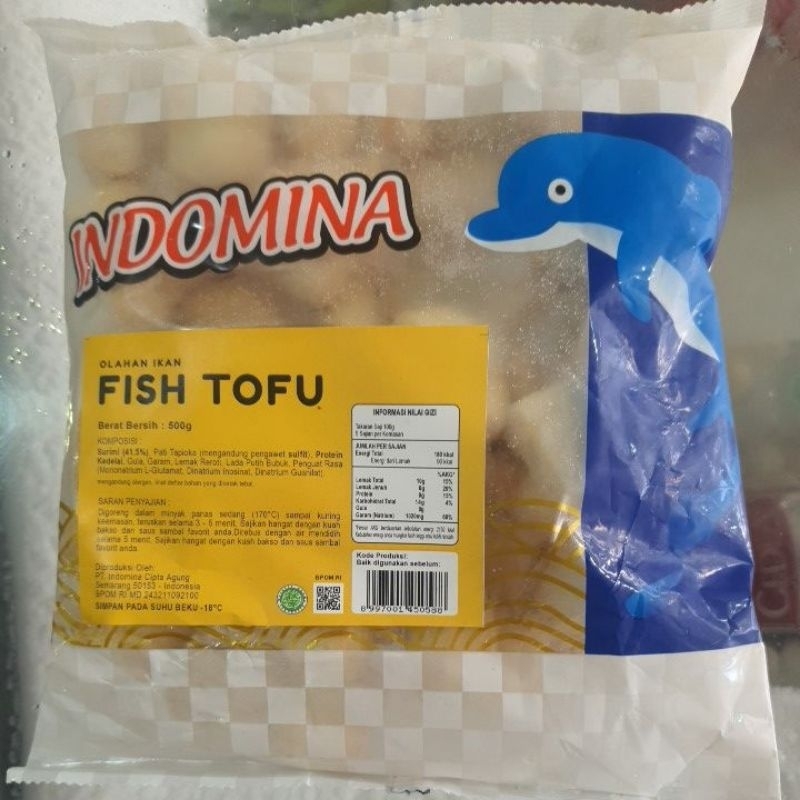 

Indomina Fish Tofu 500gr