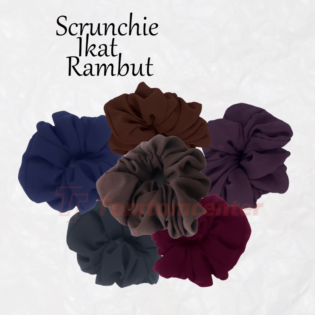 𝗪𝗶𝗻𝗱𝗮 𝗣𝗿𝗮𝗱𝗶𝘁𝗮 (scrunci) Ikat Karet Rambut Scrunchie Cepol Jilbab Hijab Kerudung