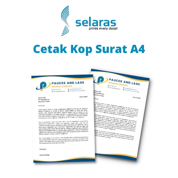 

Print Cetak Kop Surat A4 Bahan HVS Selaras Printing