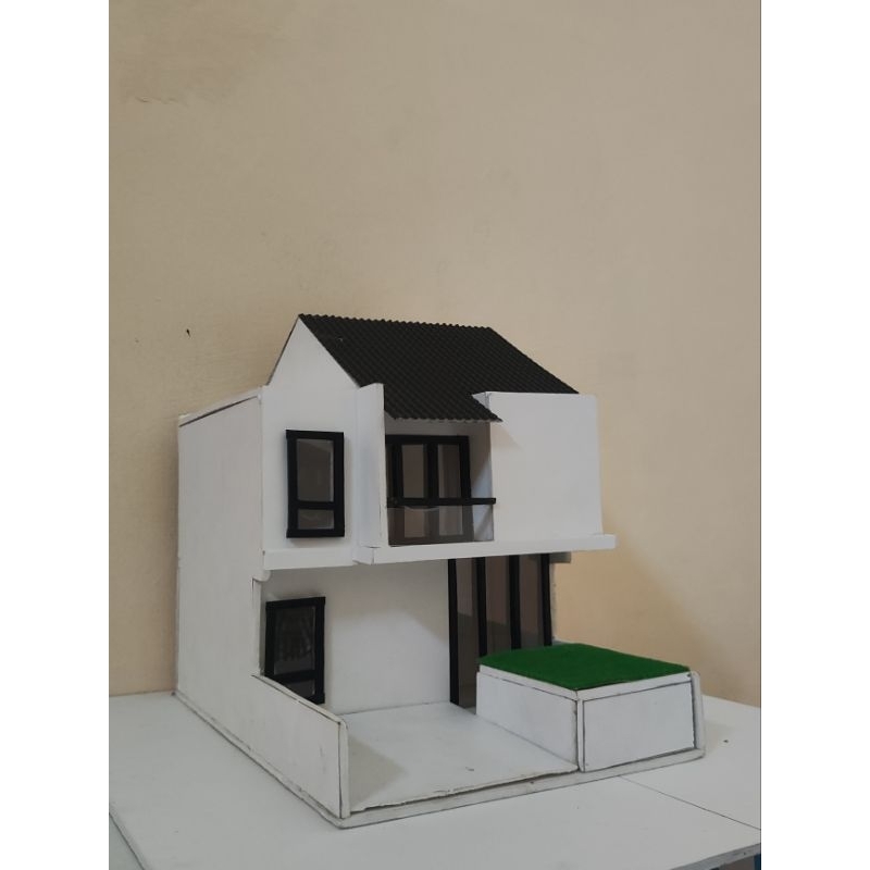 maket rumah minimalis skala 1:50 diorama rumah minimalis maket arsitek